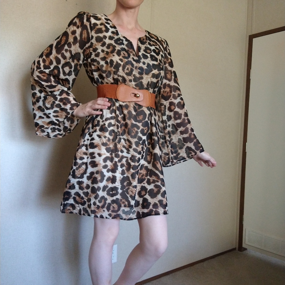 3/$20 Julia leopard print dress